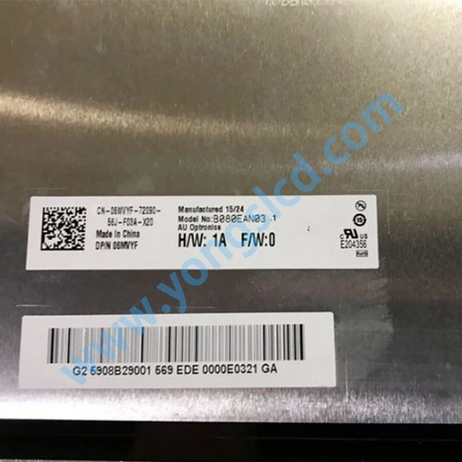 B080EAN03.1 LCD Panel