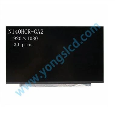 Novo laptop lcd display de 14 polegadas N140HCR-GA2